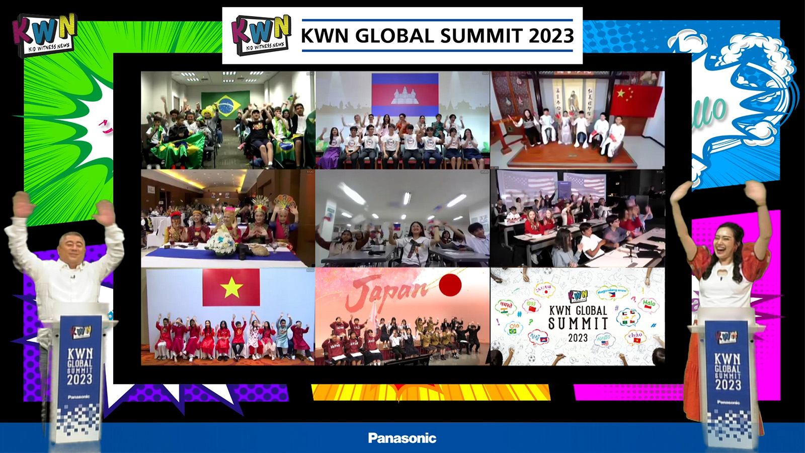 2023年“Kid Witness News全球峰会”成功举办，中国区作品获得Panasonic Award